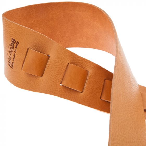 Sangle Holes HC cuir marron clair 8cm Magrabo