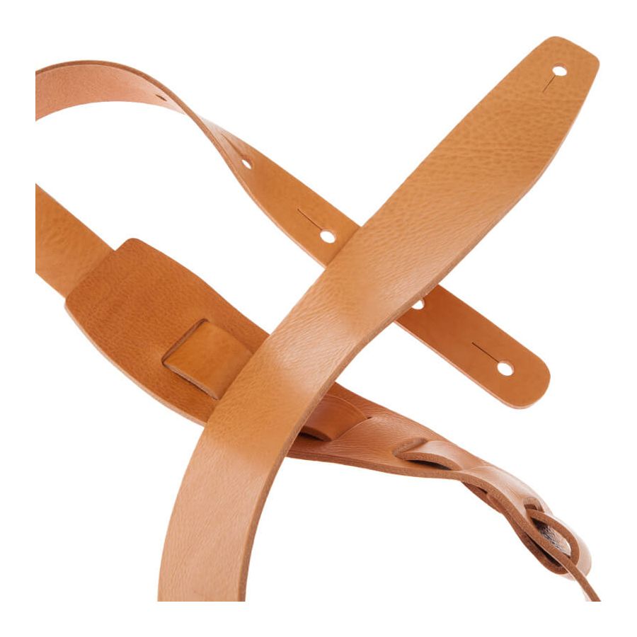 Sangle Holes HC cuir marron clair 8cm Magrabo