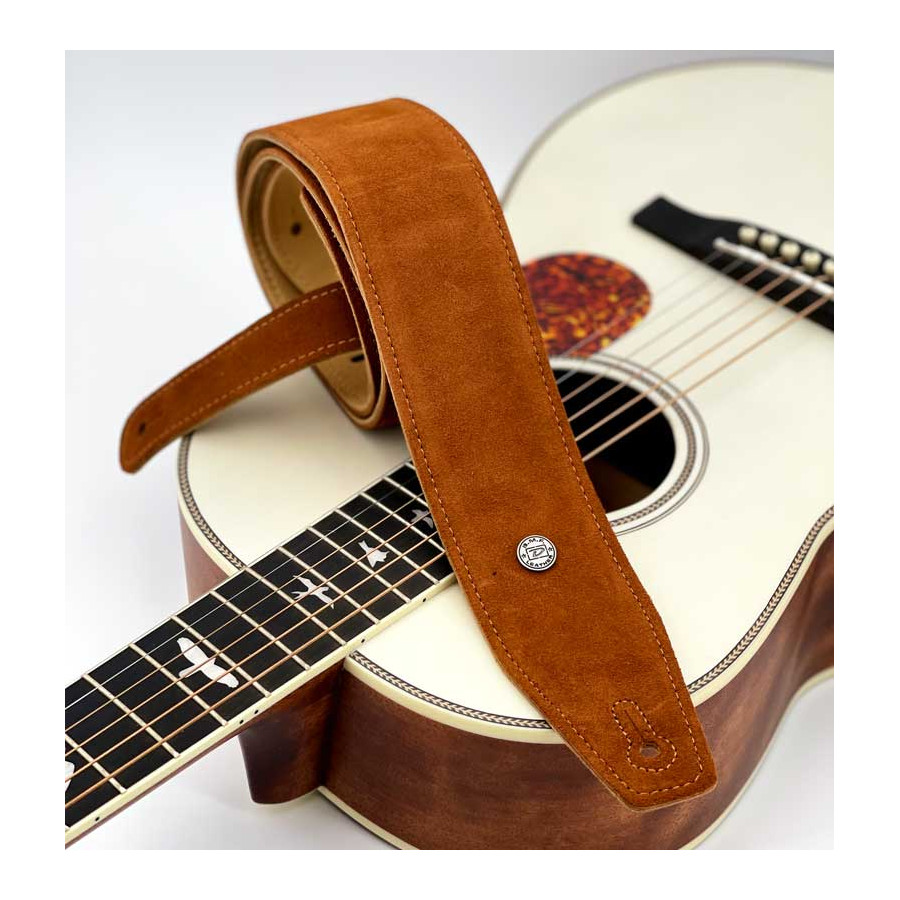 Sangle cuir suède Oak marron Dunlop Sangle cuir suède Oak marron Dunlop