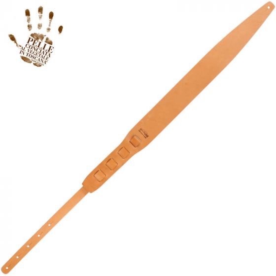 Sangle Holes HC cuir marron clair 8cm Magrabo