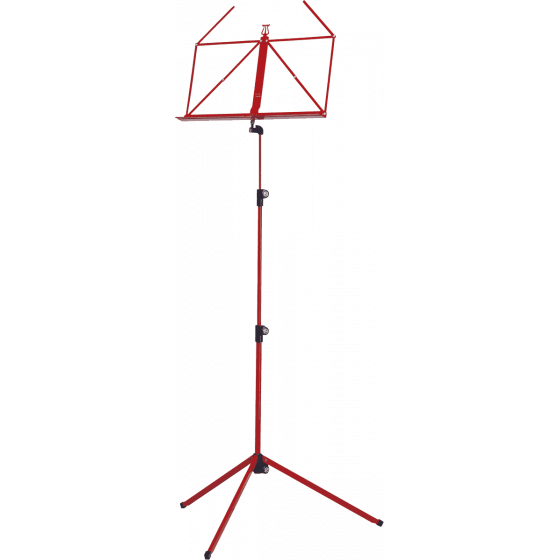 Pupitre pliable métal rouge Konig & Meyer