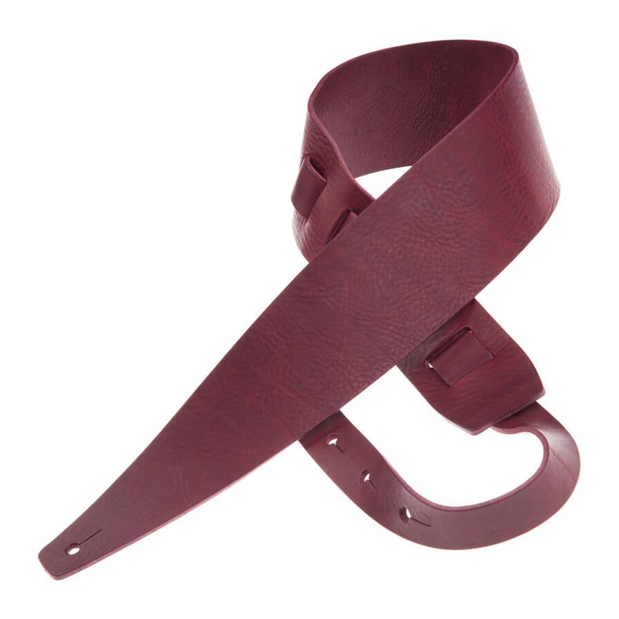 Sangle Holes HC cuir bordeaux 8cm Magrabo
