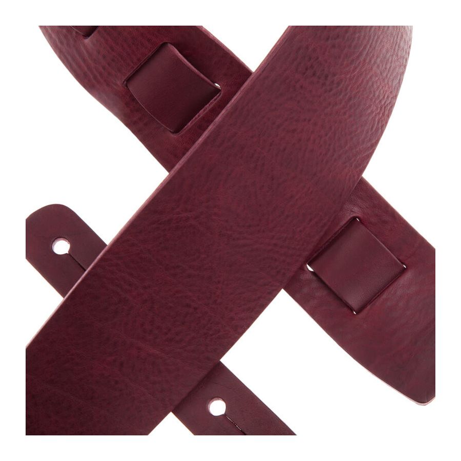 Sangle Holes HC cuir bordeaux 8cm Magrabo