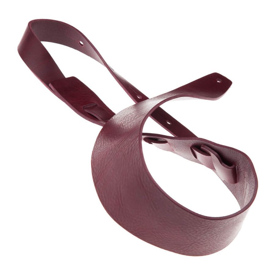 Sangle Holes HC cuir bordeaux 8cm Magrabo