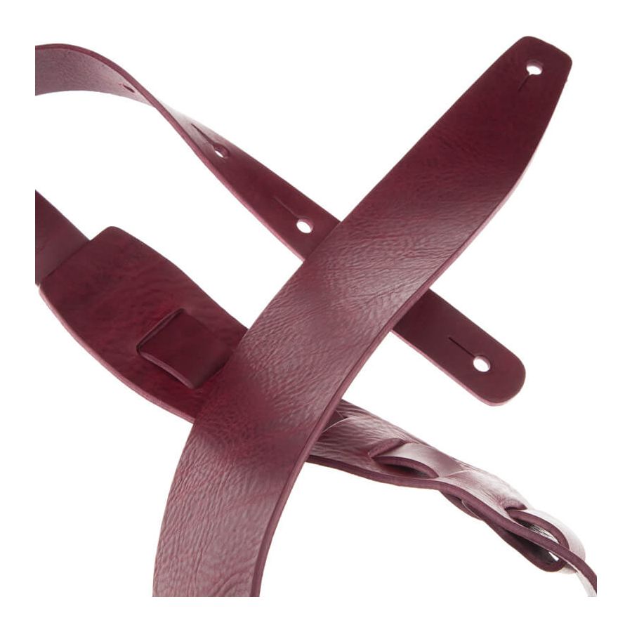 Sangle Holes HC cuir bordeaux 8cm Magrabo