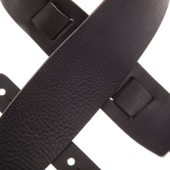 Sangle Holes HC cuir noir 8cm Magrabo
