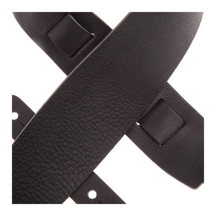 Sangle Holes HC cuir noir 8cm Magrabo