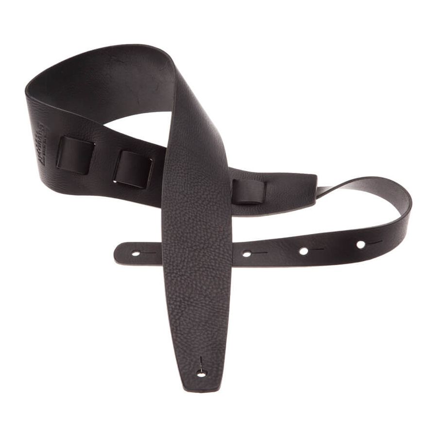 Sangle Holes HC cuir noir 8cm Magrabo