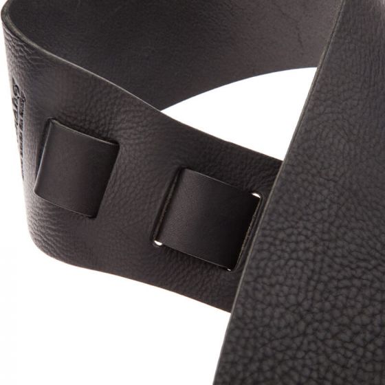 Sangle Holes HC cuir noir 8cm Magrabo