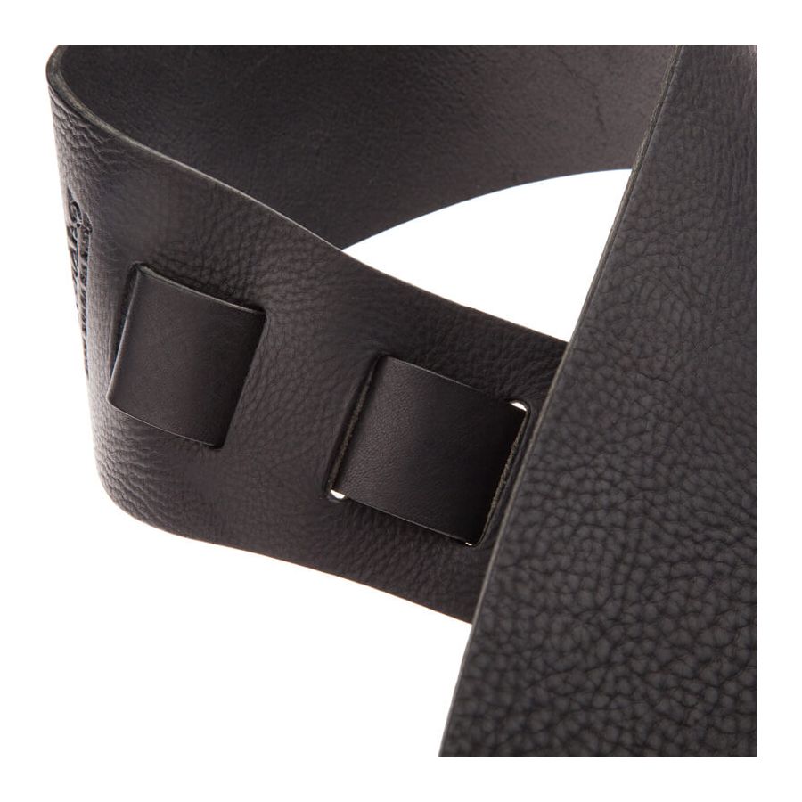 Sangle Holes HC cuir noir 8cm Magrabo