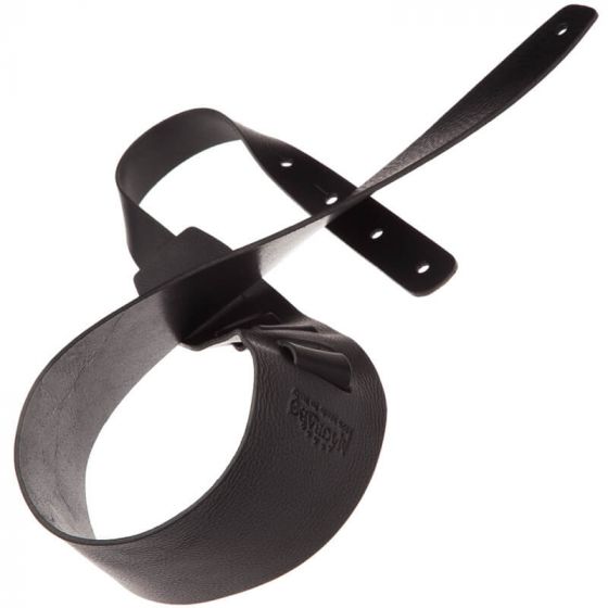 Sangle Holes HC cuir noir 8cm Magrabo
