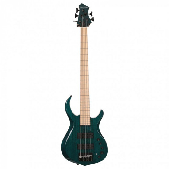 Basse Marcus Miller 5 cordes M2-5 TBL MN 2.0 Transparent Blue