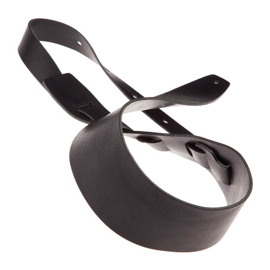 Sangle Holes HC cuir noir 8cm Magrabo