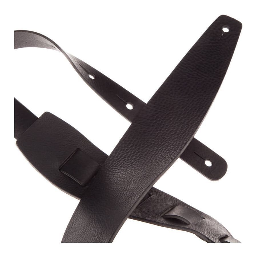 Sangle Holes HC cuir noir 8cm Magrabo