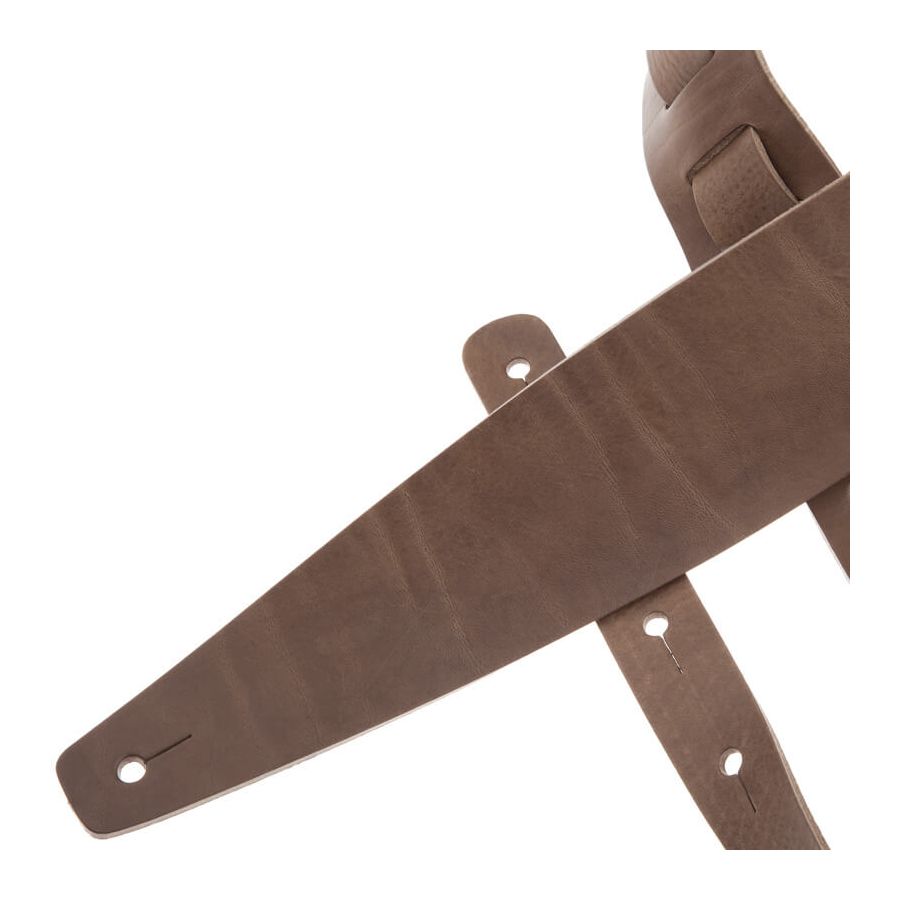 Sangle Holes HC cuir gris 8cm Magrabo