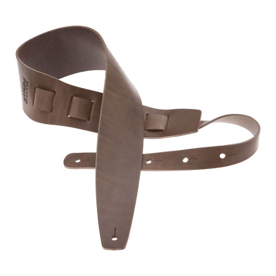 Sangle Holes HC cuir gris 8cm Magrabo