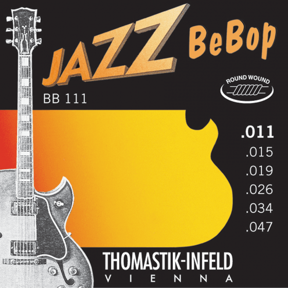 Cordes guitare électrique Thomastik Jazz BeBop 11-47