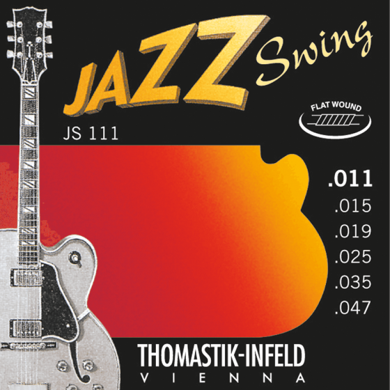 Cordes guitare électrique Thomaskit Jazz Swing Flat Wound 11-47