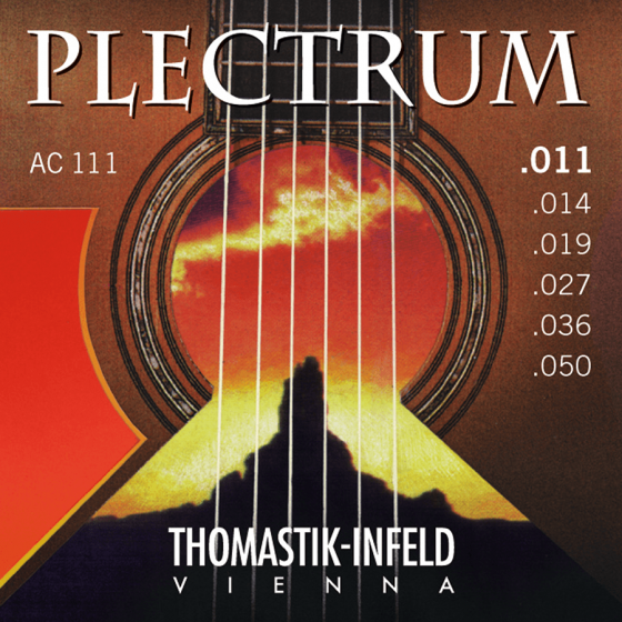Cordes guitare acoustique Thomaskit  "Plectrum" 11-50