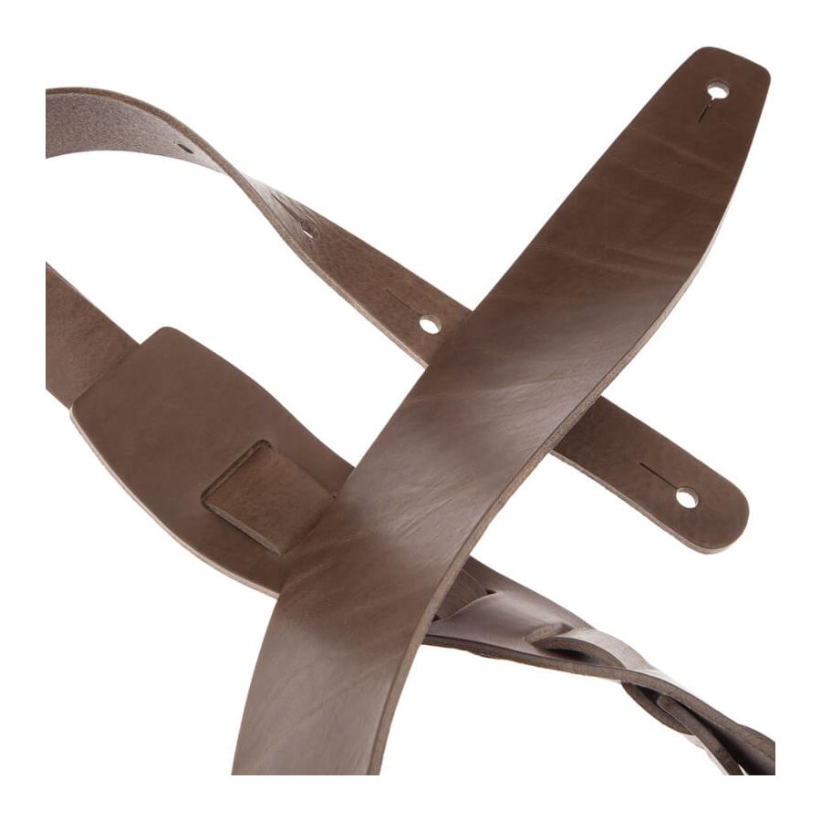 Sangle Holes HC cuir gris 8cm Magrabo