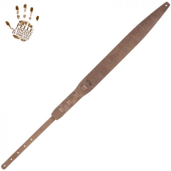 Sangle Holes HC cuir gris 8cm Magrabo