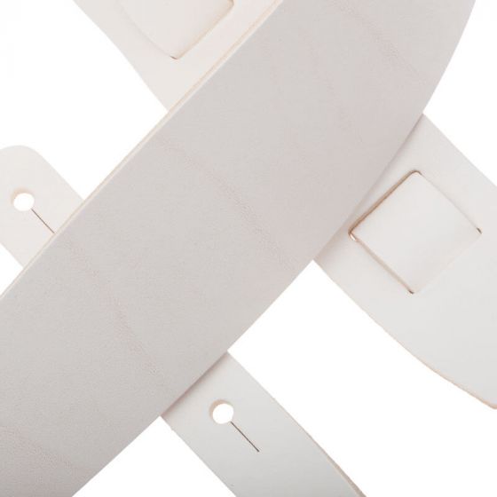 Sangle Holes HC cuir blanc 8cm Magrabo