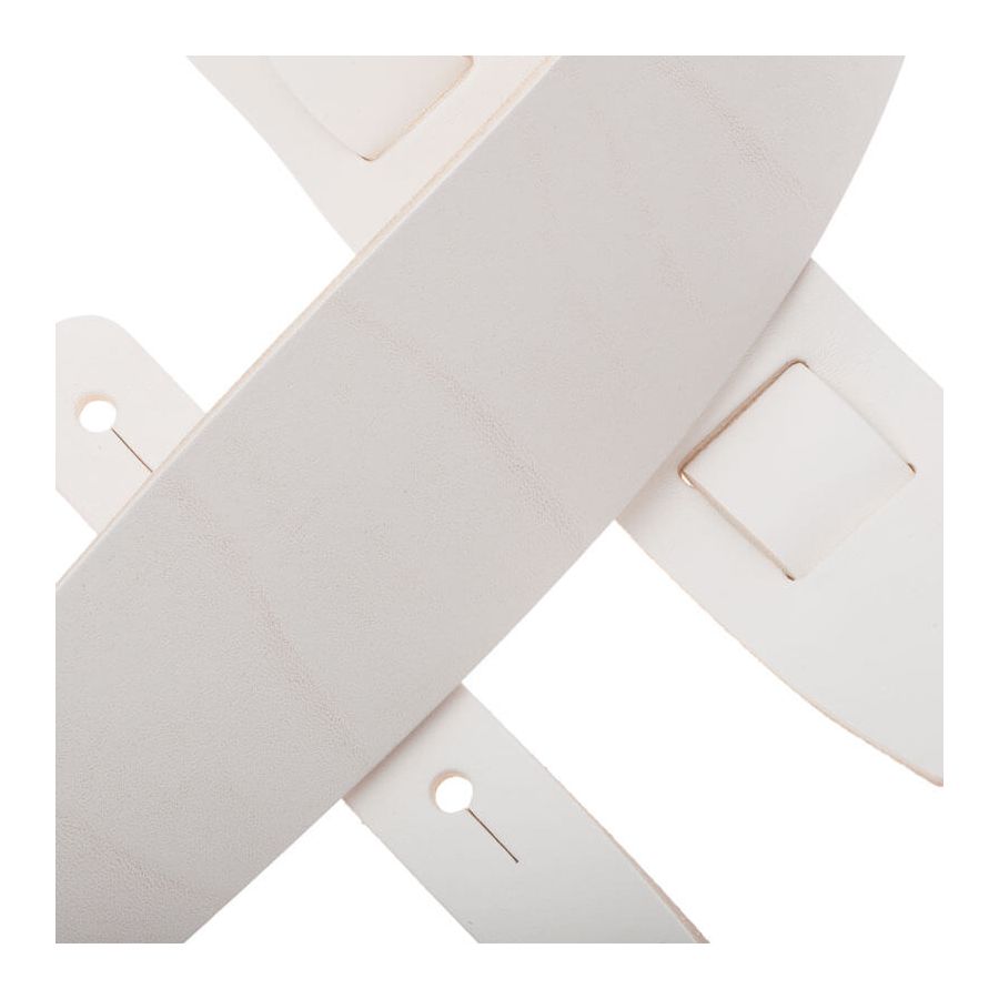 Sangle Holes HC cuir blanc 8cm Magrabo