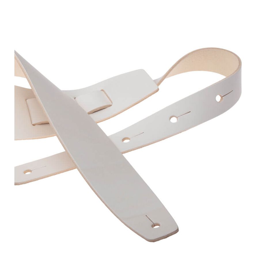 Sangle Holes HC cuir blanc 8cm Magrabo