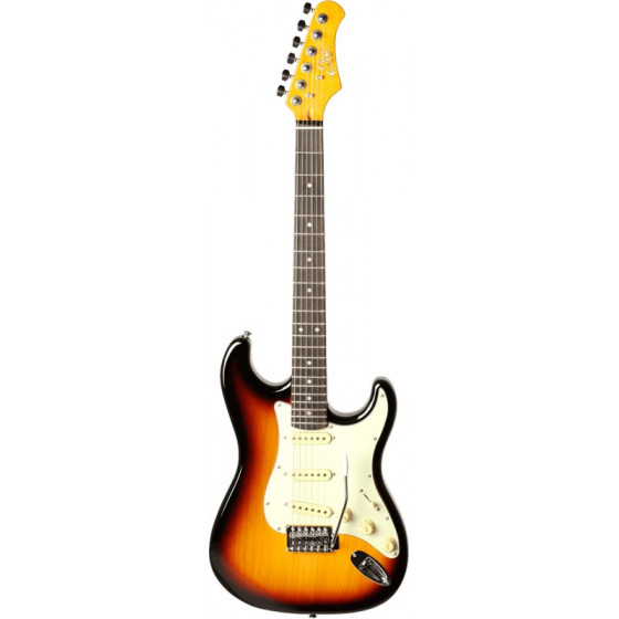 Guitare Eko type Strat Vintage S300V-SB