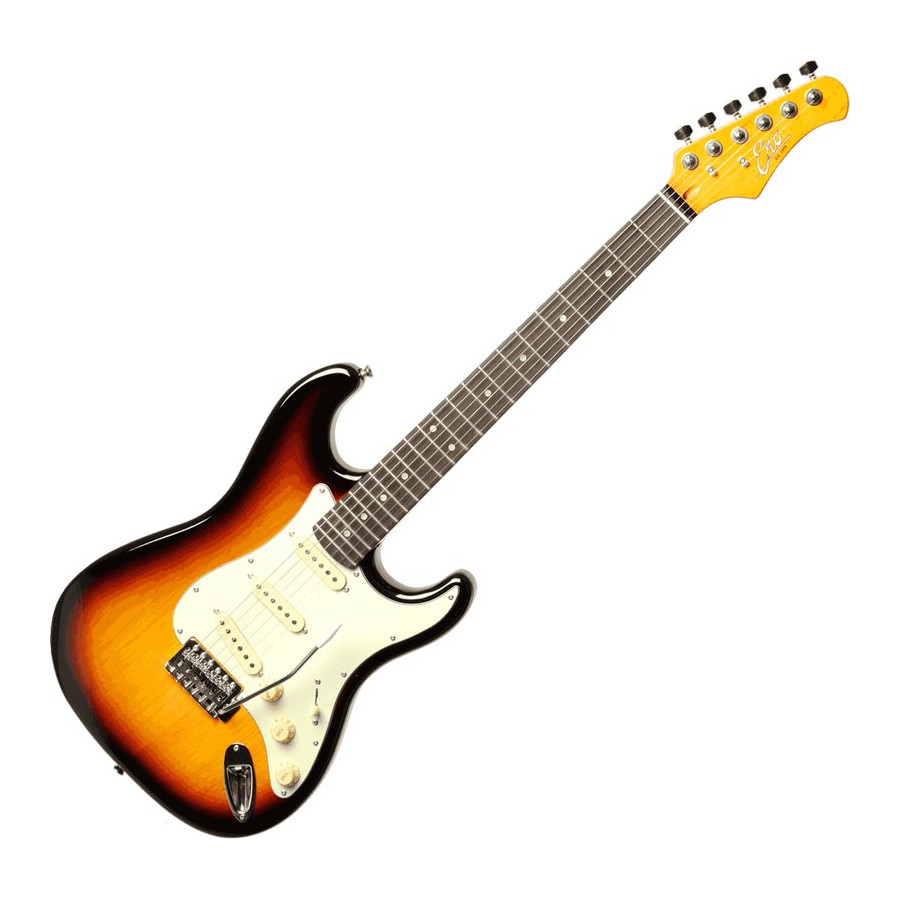 Guitare Eko type Strat Vintage S300V-SB