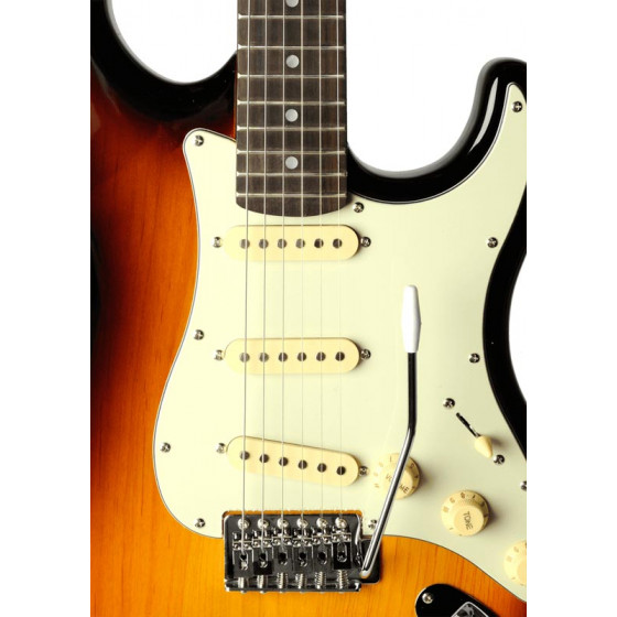 Guitare Eko type Strat Vintage S300V-SB