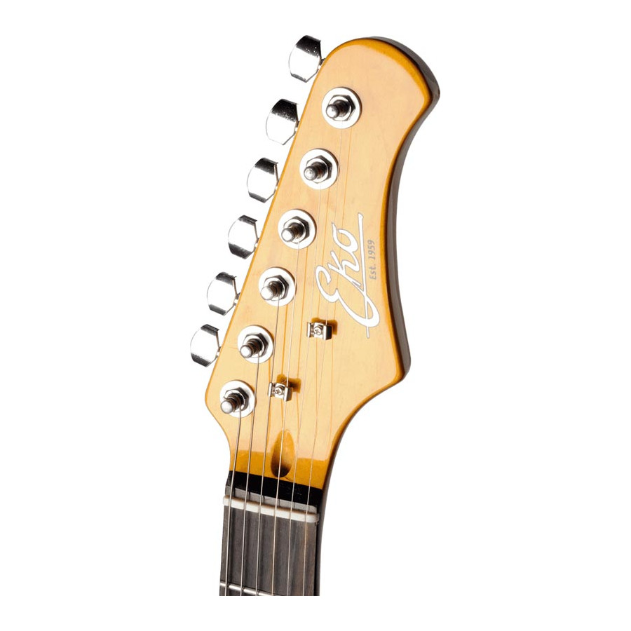 Guitare Eko type Strat Vintage S300V-SB
