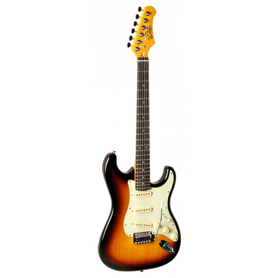 Guitare Eko type Strat Vintage S300V-SB