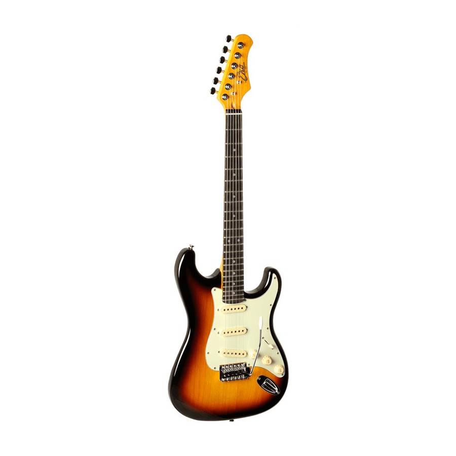 Guitare Eko type Strat Vintage S300V-SB
