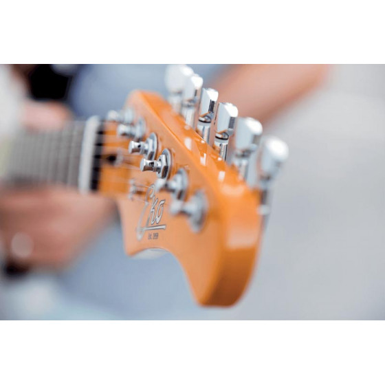 Guitare Eko type Strat Vintage S300V-SB