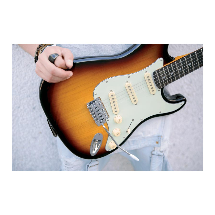 Guitare Eko type Strat Vintage S300V-SB