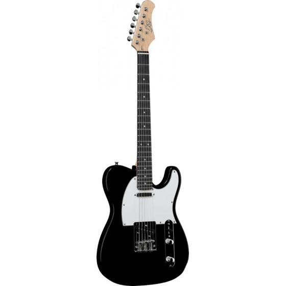 Guitare Eko type Télé Starter VT380 Black