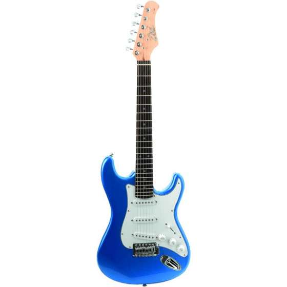 Guitare Eko type Strat Starter S100 (format 3/4) Blue