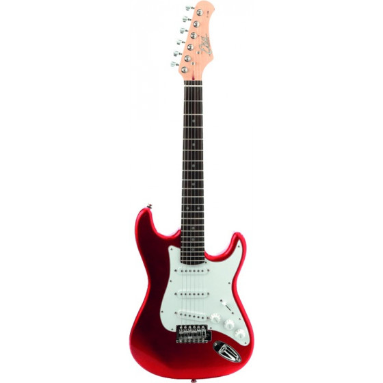 Guitare Eko type Strat Starter S100 (format 3/4) Red