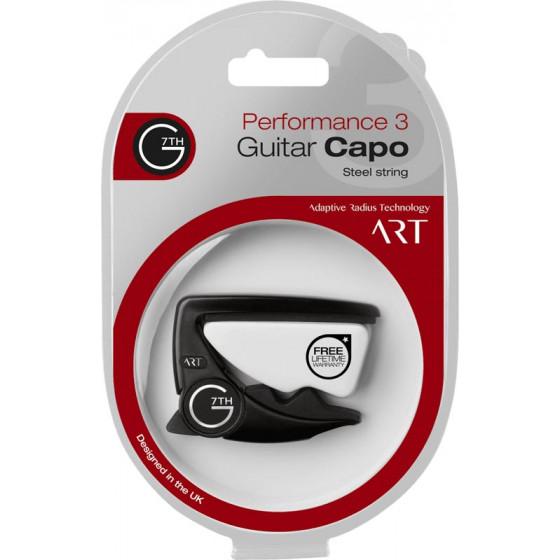 Capodastre G7TH Performance 3 ART 6 strings black