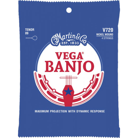 Cordes Banjo Martin&Co Vega Banjo 720, 4 cordes, Tenor