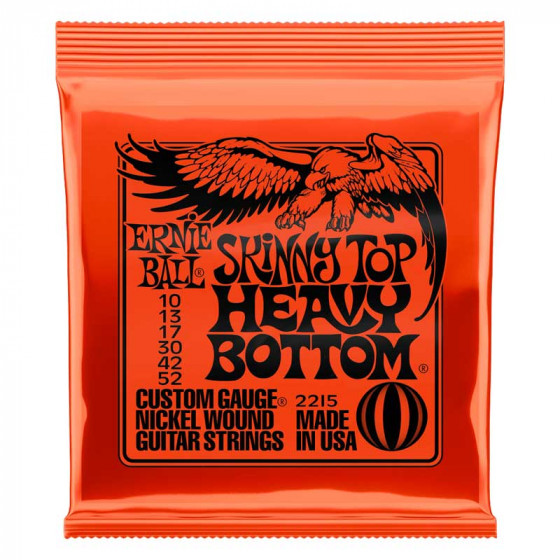 Cordes filées guitare électrique Skinny Top Heavy Bottom Slinky Ernie Ball