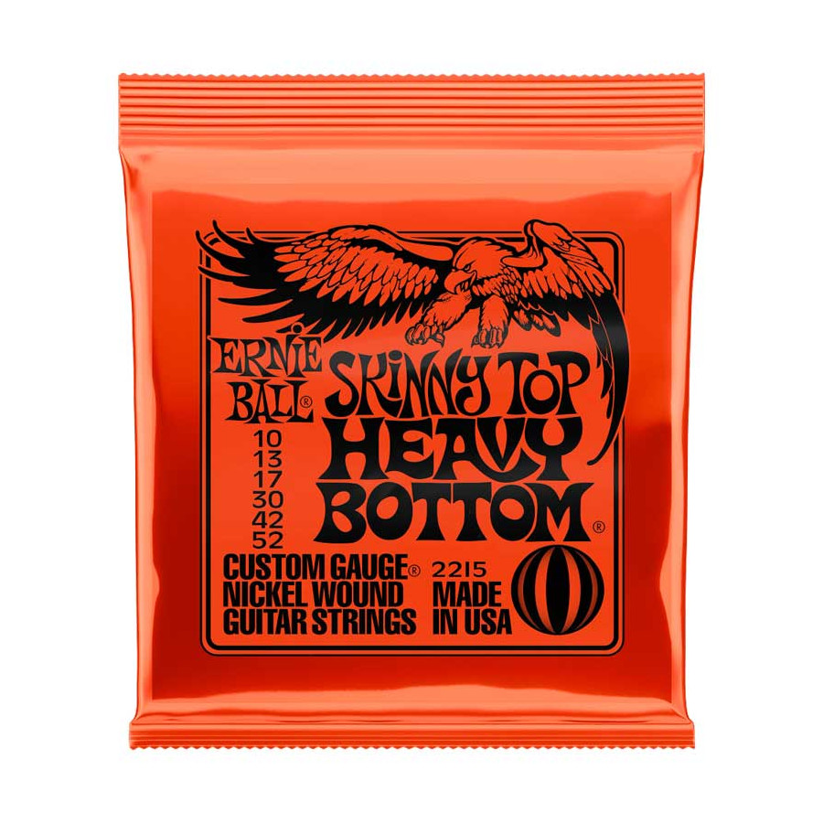 Cordes filées guitare électrique Skinny Top Heavy Bottom Slinky Ernie Ball