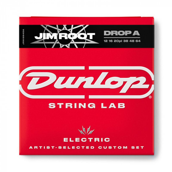 Cordes guitare électrique Dunlop Jim Root Signature Drop A
