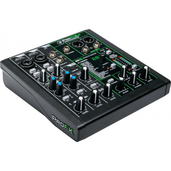 Console de mixage USB 6 canaux + effets Mackie PROFX6V3