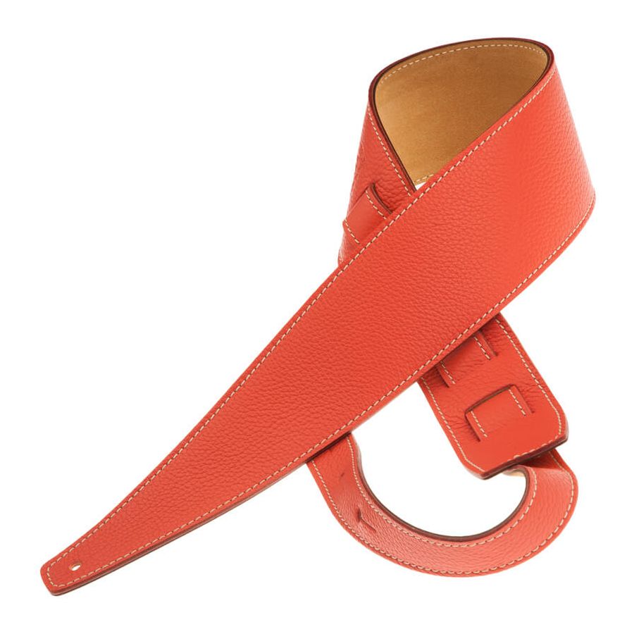Sangle Holes HS Colors cuir saumon cousu 8cm Magrabo