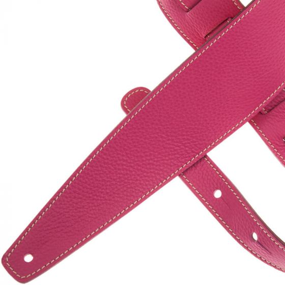 Sangle Holes HS Colors cuir orchidée cousu 8cm Magrabo