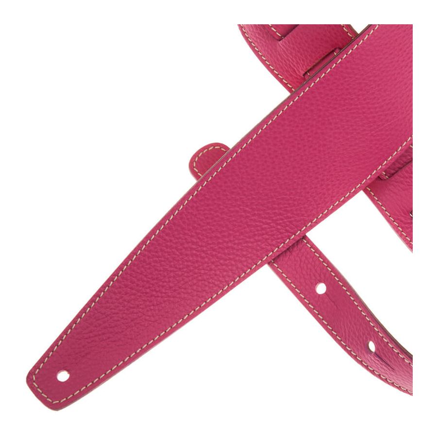 Sangle Holes HS Colors cuir orchidée cousu 8cm Magrabo