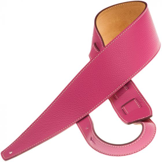 Sangle Holes HS Colors cuir orchidée cousu 8cm Magrabo