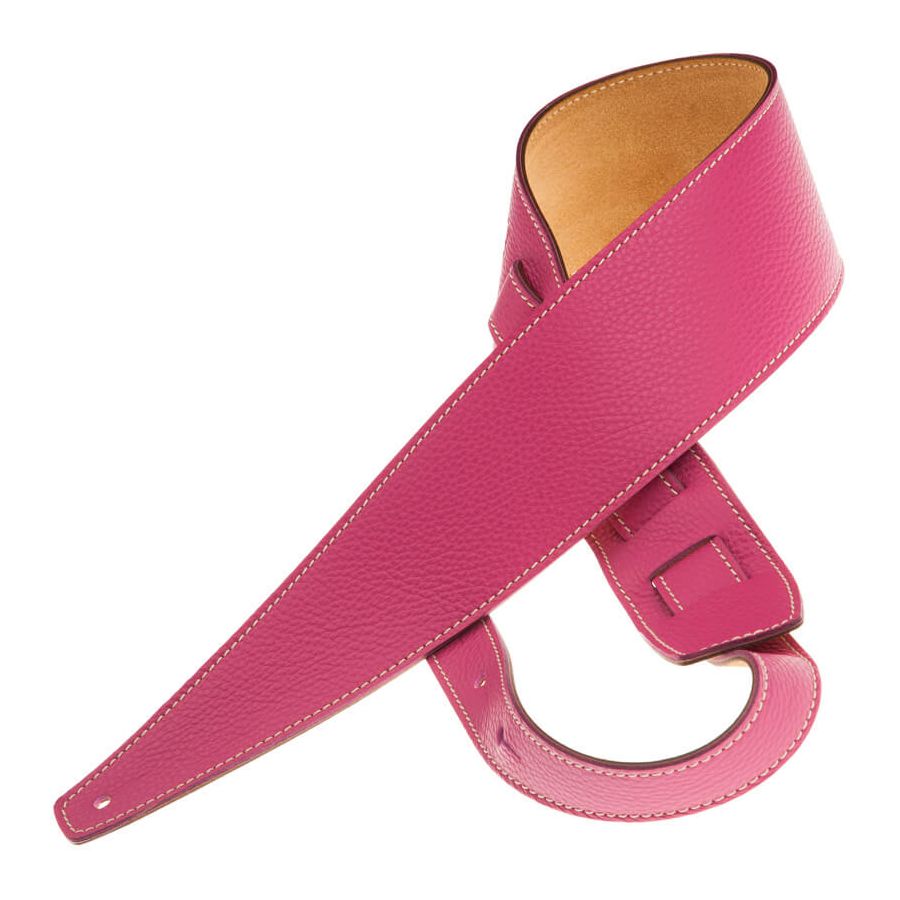 Sangle Holes HS Colors cuir orchidée cousu 8cm Magrabo